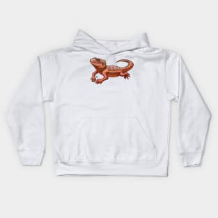 Reptile - Bearded Dragon - Red Morph Kids Hoodie